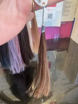 横山 千春のヘアスタイル