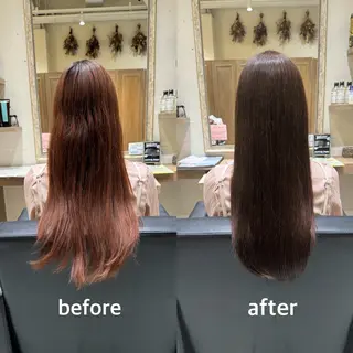 ロング 透明感カラー/顔周り カット/レイヤーにかのヘアスタイル