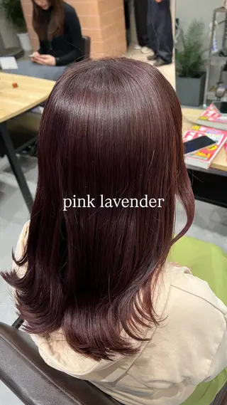 セミロング カラー 梅田/似合わせボブ /顔周り/RINKAのヘアスタイル