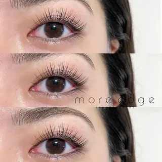 マツエク・マツパ more edge 表参道のマツエク・マツパデザイン