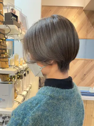 ショート カワシマ セイカのヘアスタイル