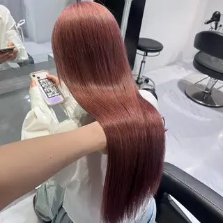 ロング カラー 🫧うる艶トレンド 🫧透明感カラーのヘアスタイル