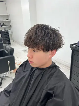 メンズ 柏メンズパーマ特化 蛯谷 晃裕のヘアスタイル