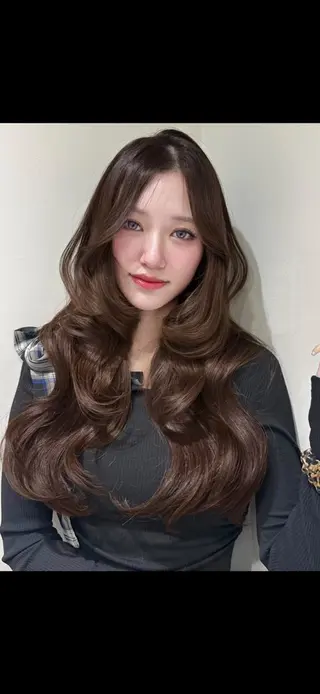 ロング カラー 韓国レイヤー💋/ ワンホン/NANAのヘアスタイル