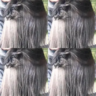 セミロング カラー Hanna by W_SALONのヘアスタイル