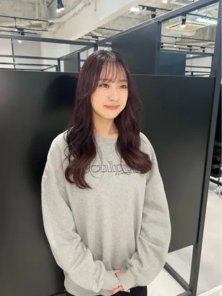 ロング カラー kimika🥑 メンズ/髪質改善のヘアスタイル