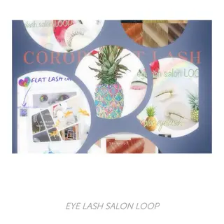 カラー メンズ マツエク・マツパ eyelash salonLoopꨄのマツエク・マツパデザイン