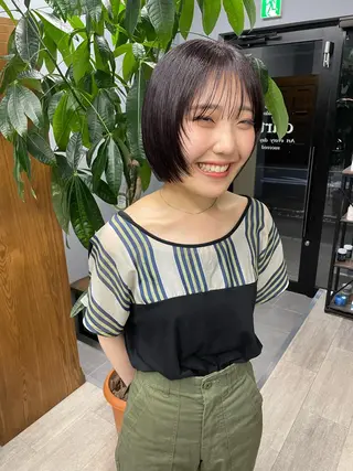 ショート darts所属・マツダ レンのヘアスタイル