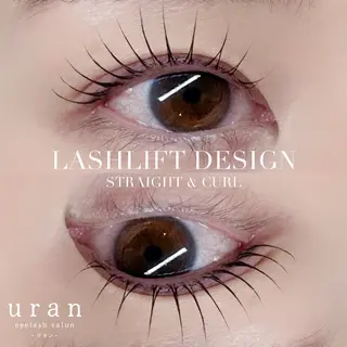 マツエク・マツパ eyelash salon uran所属・uran − ウラン　−のマツエク・マツパデザイン