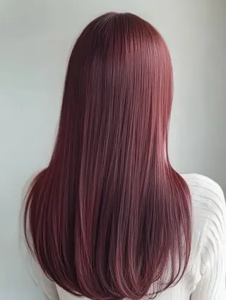 セミロング RYONA/大阪/ 韓国風レイヤー🎀のヘアスタイル