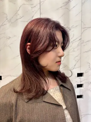 カラー miu /透明感カラーのヘアスタイル