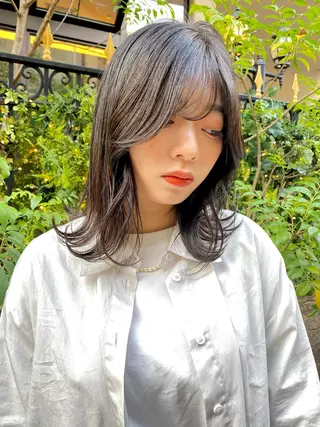 ミディアム カラー アレンジ指名 no.1✨ｈａｋｏのヘアスタイル