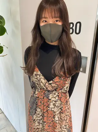 ロング カラー パーマ ヘアアレンジ パーマスタイル🔅 sayacaのヘアスタイル