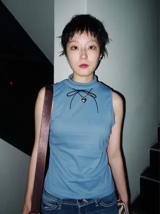 ショート カラー ファッションに 溶け込むstyleのヘアスタイル