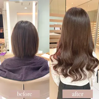 ロング カラー エクステ　ユノキ リョウタのヘアスタイル
