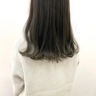 セミロング カラー GOODDAY ヘアサロンのヘアスタイル