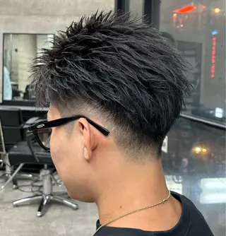 ショート メンズ era2d所属・マコト/心斎橋 メンズ専門店のヘアスタイル