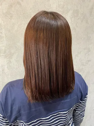 ミディアム SHANTi 飯塚 ヘアセット/髪質改善のヘアスタイル