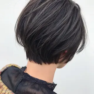 ショート Emitas.宮街道店所属・森崎 士/似合わせカラーのヘアスタイル
