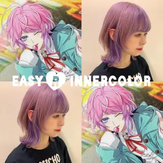 ショート カラー ハイトーン/ウルフ /小澤凌祐🦕のヘアスタイル