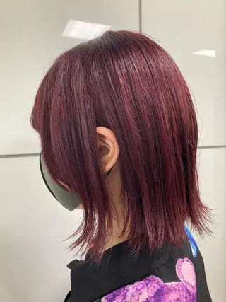 ショート カラー 髪質改善/痛ませ ないカラー/西村航大のヘアスタイル