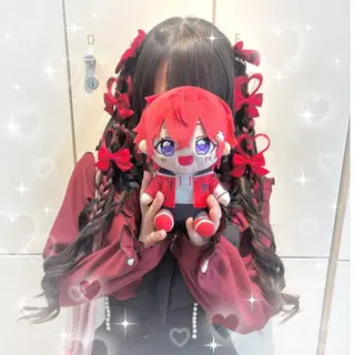 ロング ヘアアレンジ ヘアメ🎀エクステ 🪽横浜/しほ🧸のヘアスタイル