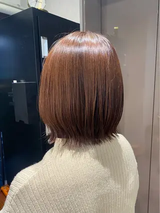 ショート カラー 透明感カラー/韓国 ヘア🩶yuri🩵のヘアスタイル