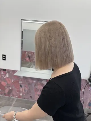 ミディアム カラー PELE SAKAE所属・PELE/栄/ SOAのヘアスタイル