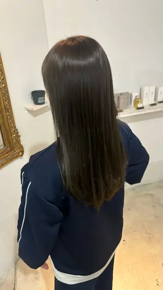 セミロング YUKI カラーモデル募集💫のヘアスタイル