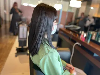 ミディアム ショート・ボブ 中村俊哉のヘアスタイル