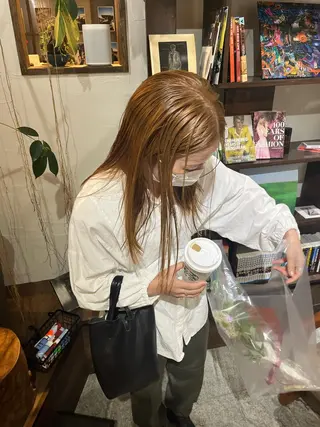 ロング 金田 夏野のヘアスタイル