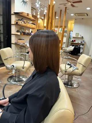 ミディアム カラー Lit.自由が丘（SENJYU自由が丘）所属・【髪質改善/美髪】 ⭐️川嶋 陸央⭐️のヘアスタイル