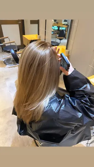 ロング SALOWIN 栄３丁目店所属・福田 修平💎 髪質改善/美髪矯正のヘアスタイル