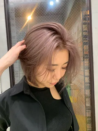 ショート 卒業式ヘアセット🎀 ヘアアレンジのヘアスタイル