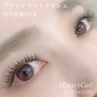 マツエク・マツパ Mercury Curl中村織恵のマツエク・マツパデザイン