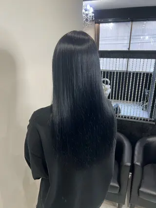 ロング カラー YUDU🍊 germe/ジェルムのヘアスタイル