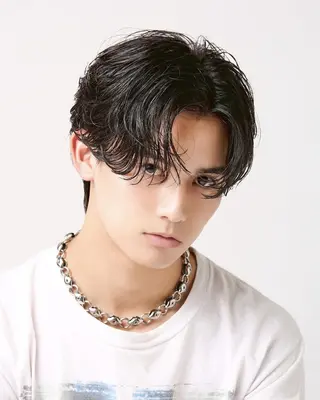 メンズ 🔥パーマで大人な色 気🔥BLUCK札幌のヘアスタイル