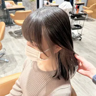ミディアム 髪質改善 🫧しろがねのヘアスタイル