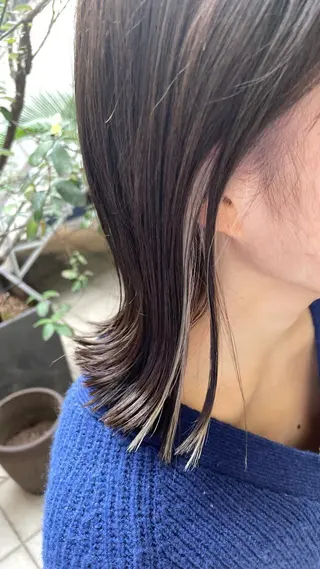 ミディアム カラー MAKE'S所属・石坂 暢大のヘアスタイル