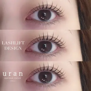 マツエク・マツパ eyelash salon uran所属・uran − ウラン　−のマツエク・マツパデザイン