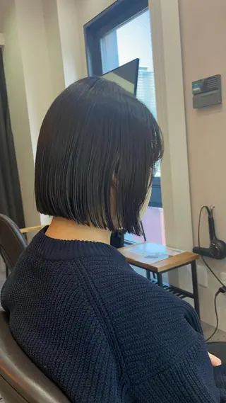 ショート カラー ボブ/髪質改善/ soiナカジママドリのヘアスタイル