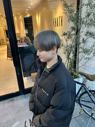 ショート EARTH岐阜所属・EARTH岐阜 林のヘアスタイル