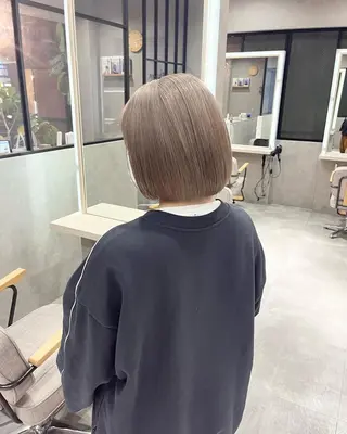 セミロング カラー メンズ 長谷川 湧のヘアスタイル