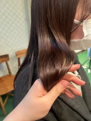 セミロング ♱地雷カラー♱ウルフ ♱ 藍衣 ♱のヘアスタイル