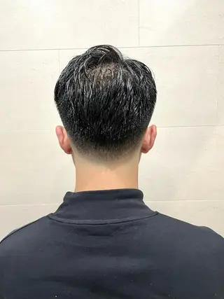 ショート メンズ Graceful BarBer platinum所属・無料メンズカット💈 遠山泰輝のヘアスタイル