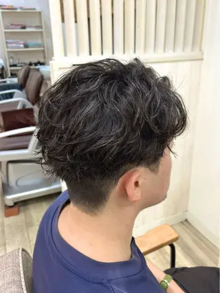 カラー ヘアアレンジ メンズ hazuki🐈‍⬛ 透明感カラーのヘアスタイル