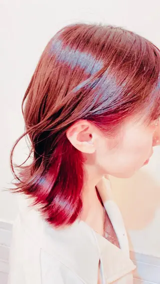 ショート カラー 櫛部洸貴/ メンズ、ヘットスパのヘアスタイル