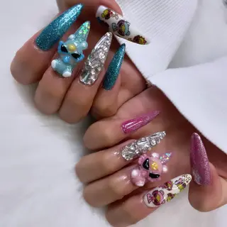 ネイル 高草木 桃香のネイルデザイン