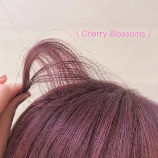 セミロング カラー SNSで大バズり‼️ 欧米風ヘア大ヒット中のヘアスタイル