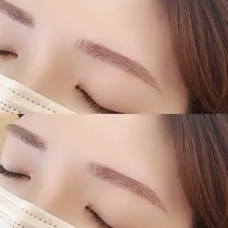 アイブロウ 【韓国束感まつげ】 Rena🍫のマツエク・マツパデザイン